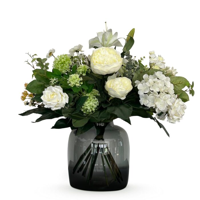 Kunstbloemen - Boeket- M - White Dream - 60 cm - Image 5