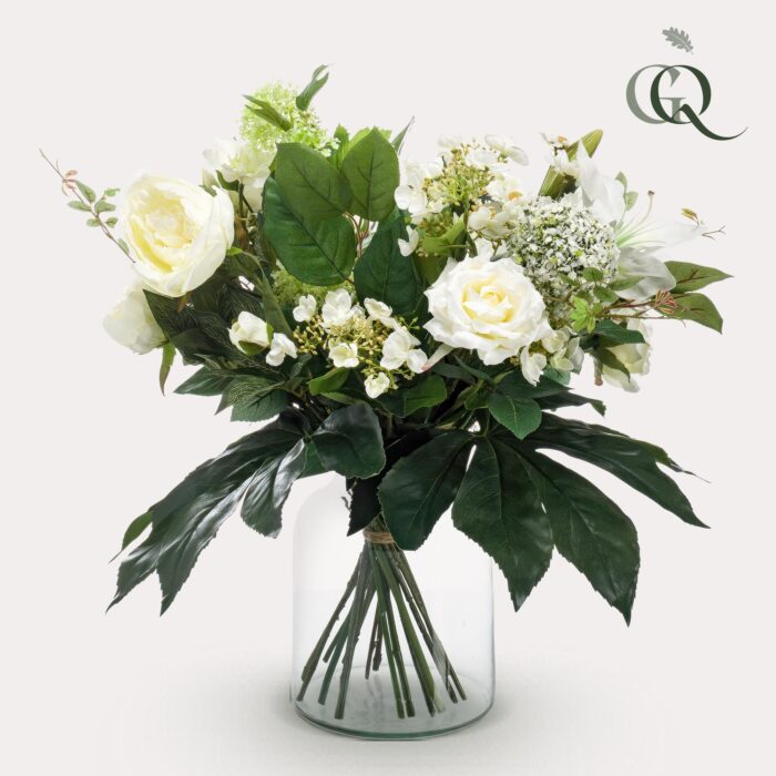 Kunstbloemen - Boeket- M - White Dream - 60 cm - Image 7