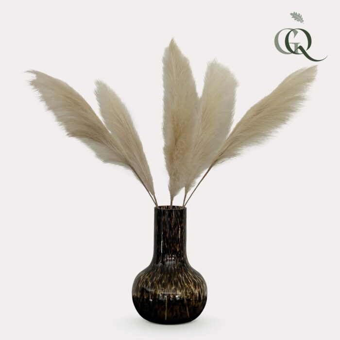 Kunstbloemen Solo - Crème - Pampas Plumes - x 6 - 115cm - Image 3