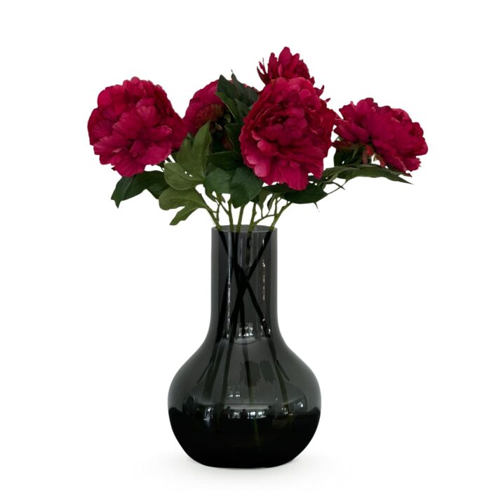 Kunstbloemen Solo - Dark Pink - Peonies - x 5 - 65cm - Image 4